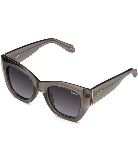 quay - women's after hours full-coverage square sunglasses